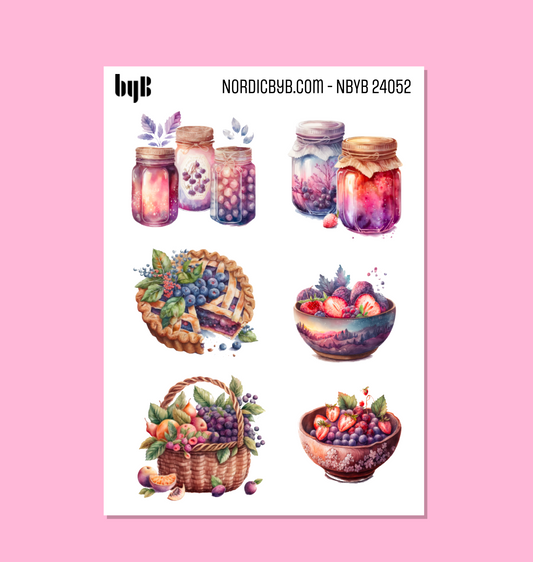 Fruits Sticker Sheet