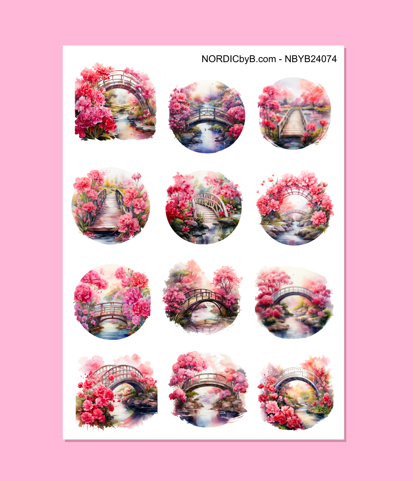 Bridges Sticker Sheet