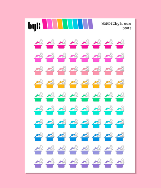 Colorful Doodle Icons - CASSEROLE
