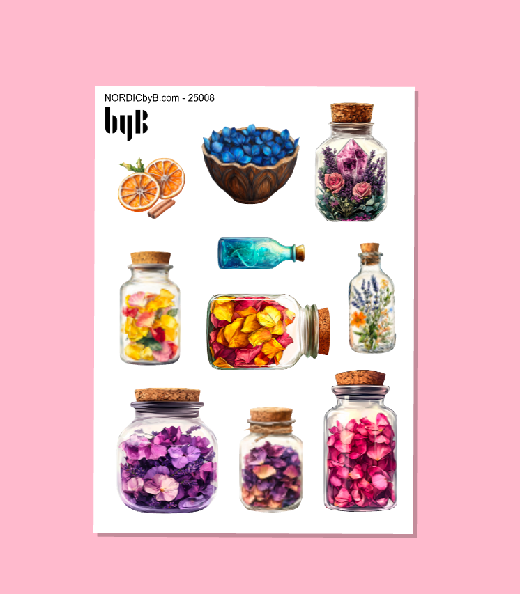 APOTHECARY Sticker Sheet