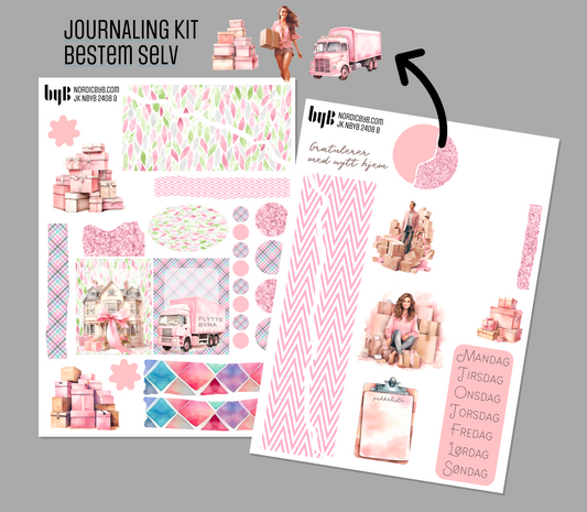 CUSTOM JOURNALING KIT - 2 ark