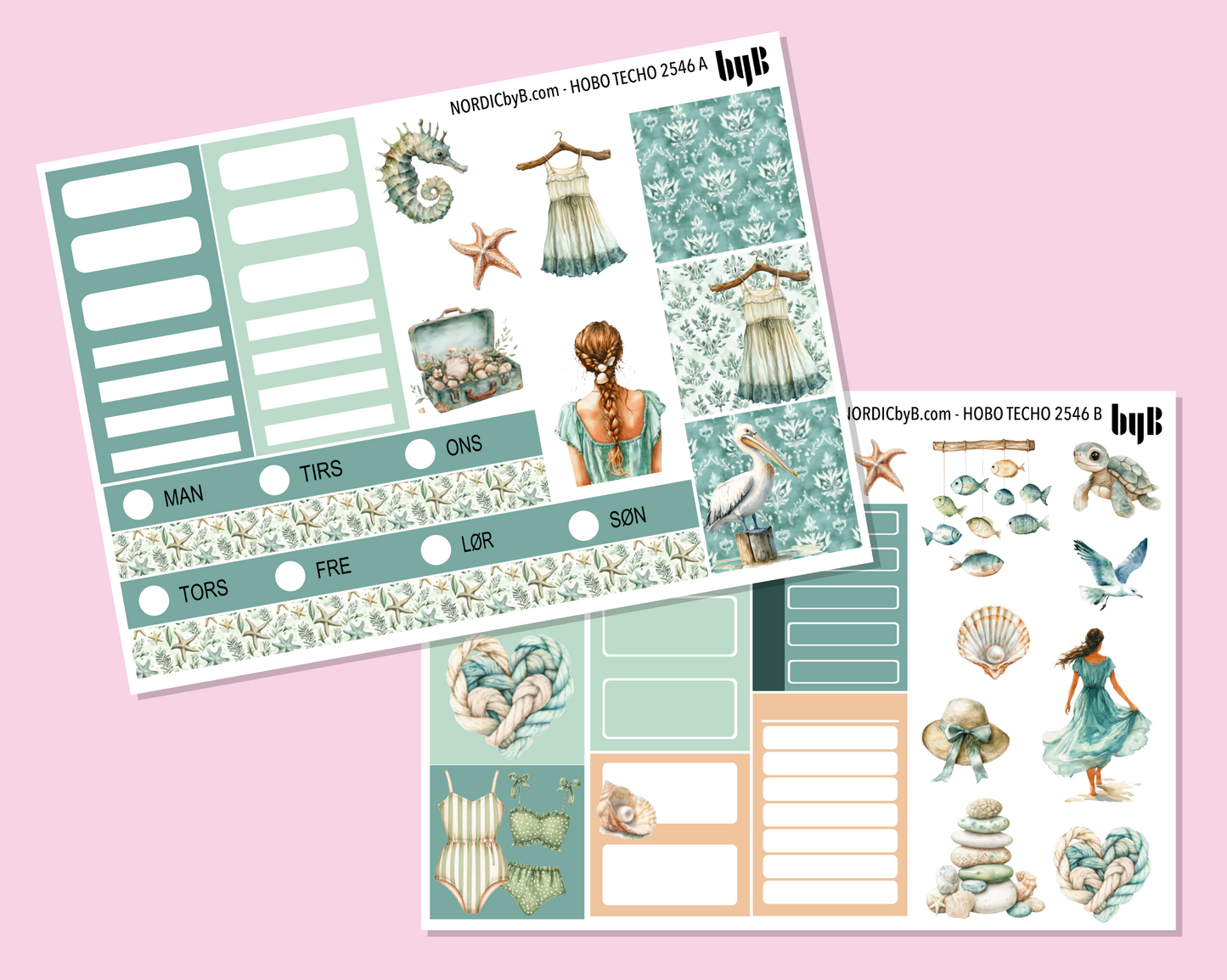 2546 Hobonichi Techo Cousin Kit - 2 ark