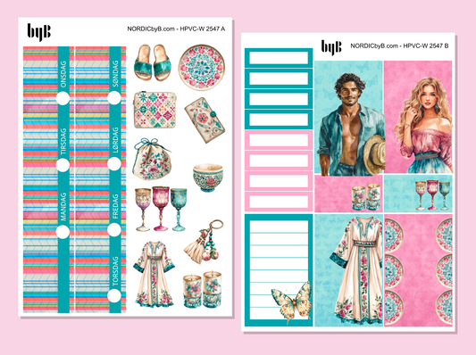 KIT 2547 - 2 SHEET KIT - HAPPY PLANNER CL.VERT.