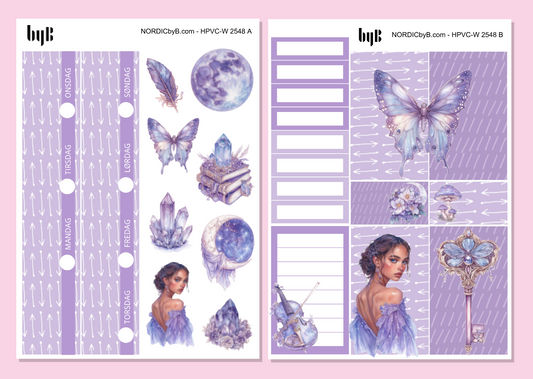 KIT 2548 - 2 SHEET KIT - HAPPY PLANNER CL.VERT.