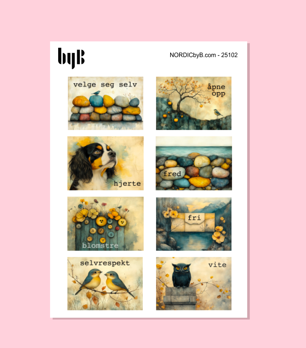 ORD FOR DAGEN Sticker Sheet