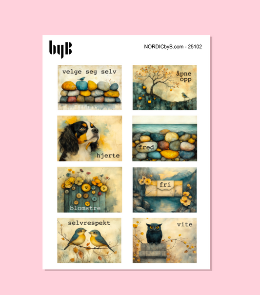 ORD FOR DAGEN Sticker Sheet