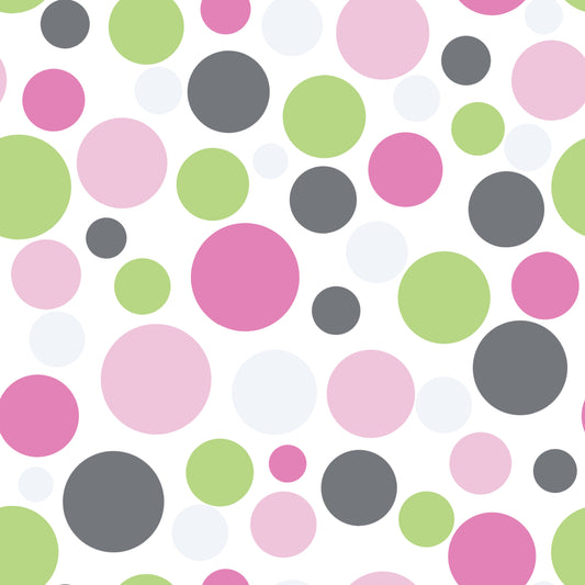CRAP DOTS Cotton Poplin Fabric - 0,5 m - WEARY WOMEN COLLECTION