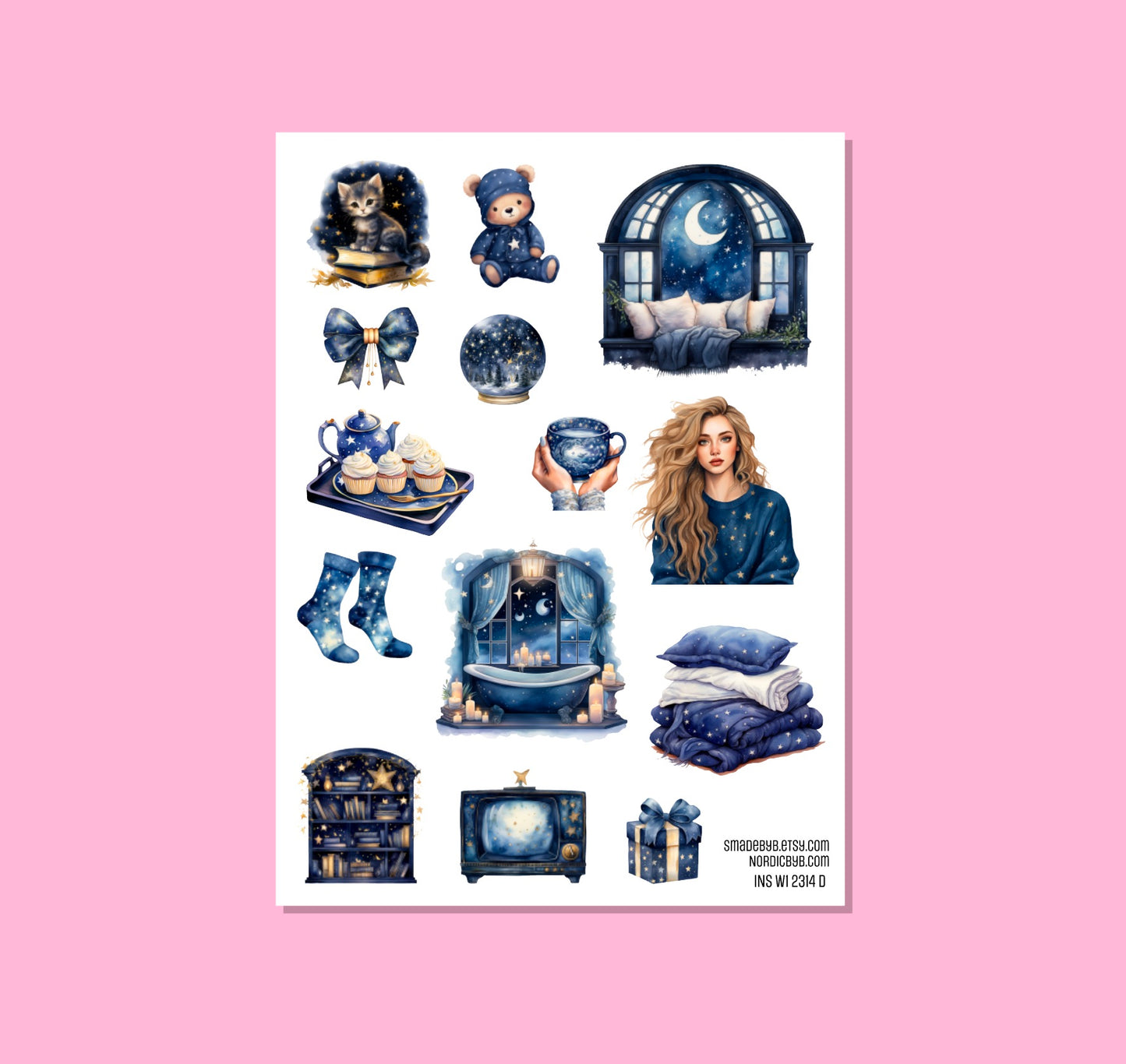 2314 INSIGHTbyB Planner Kit W1 - 4 sheets