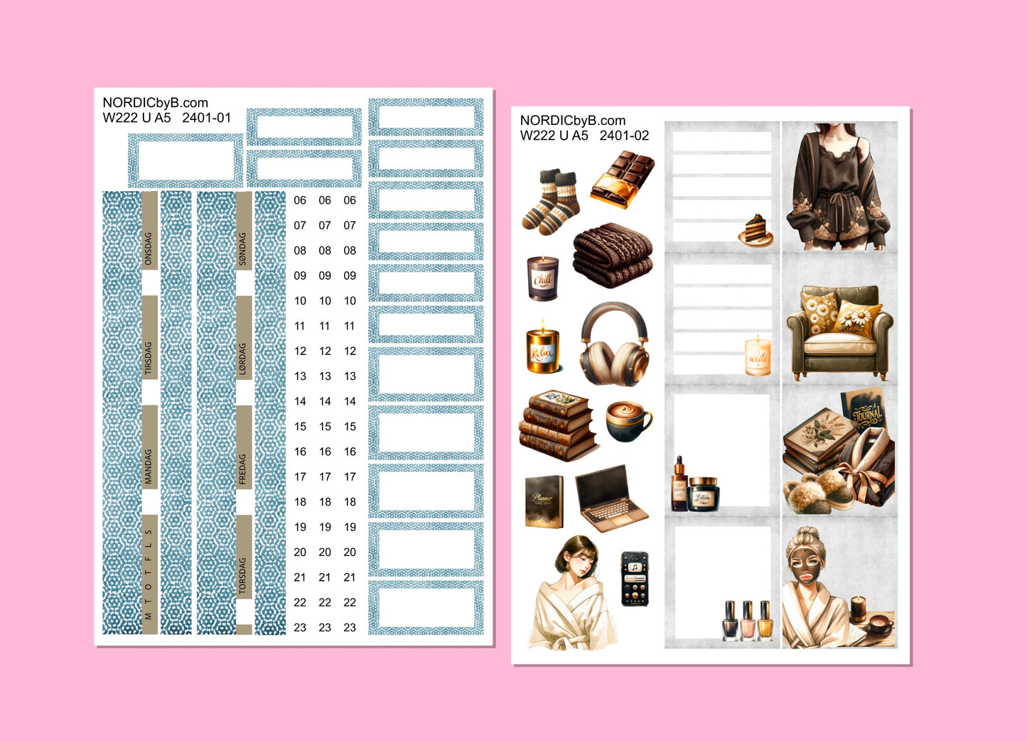 2401 Wonderland222 Unstacked A5 MiniKit