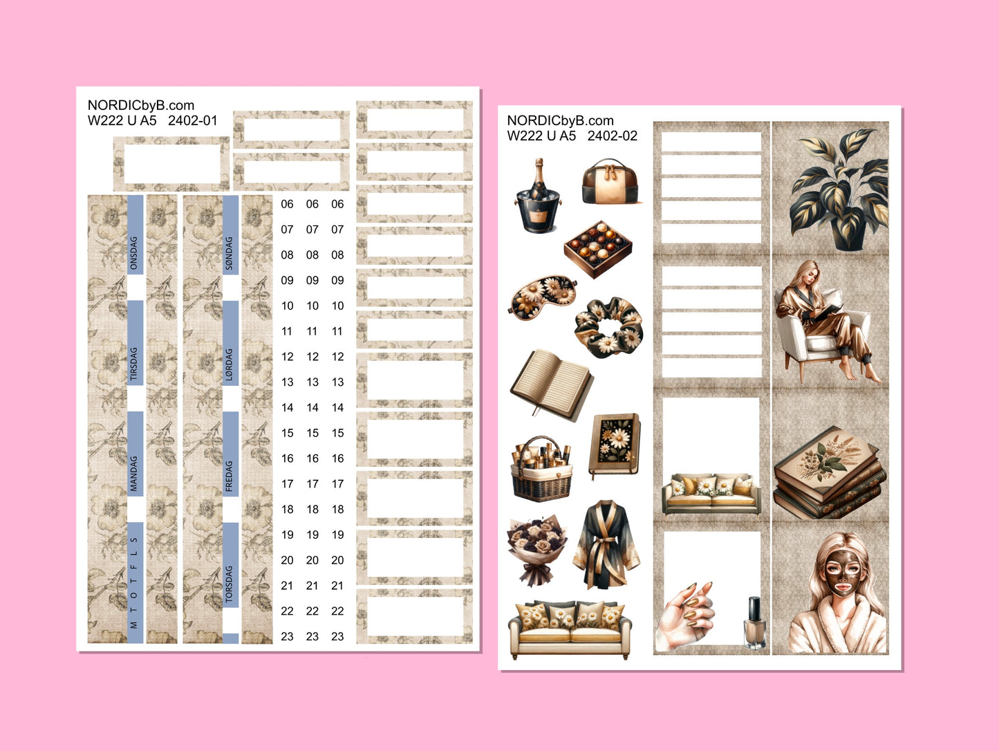 2402 Wonderland222 Unstacked A5 MiniKit