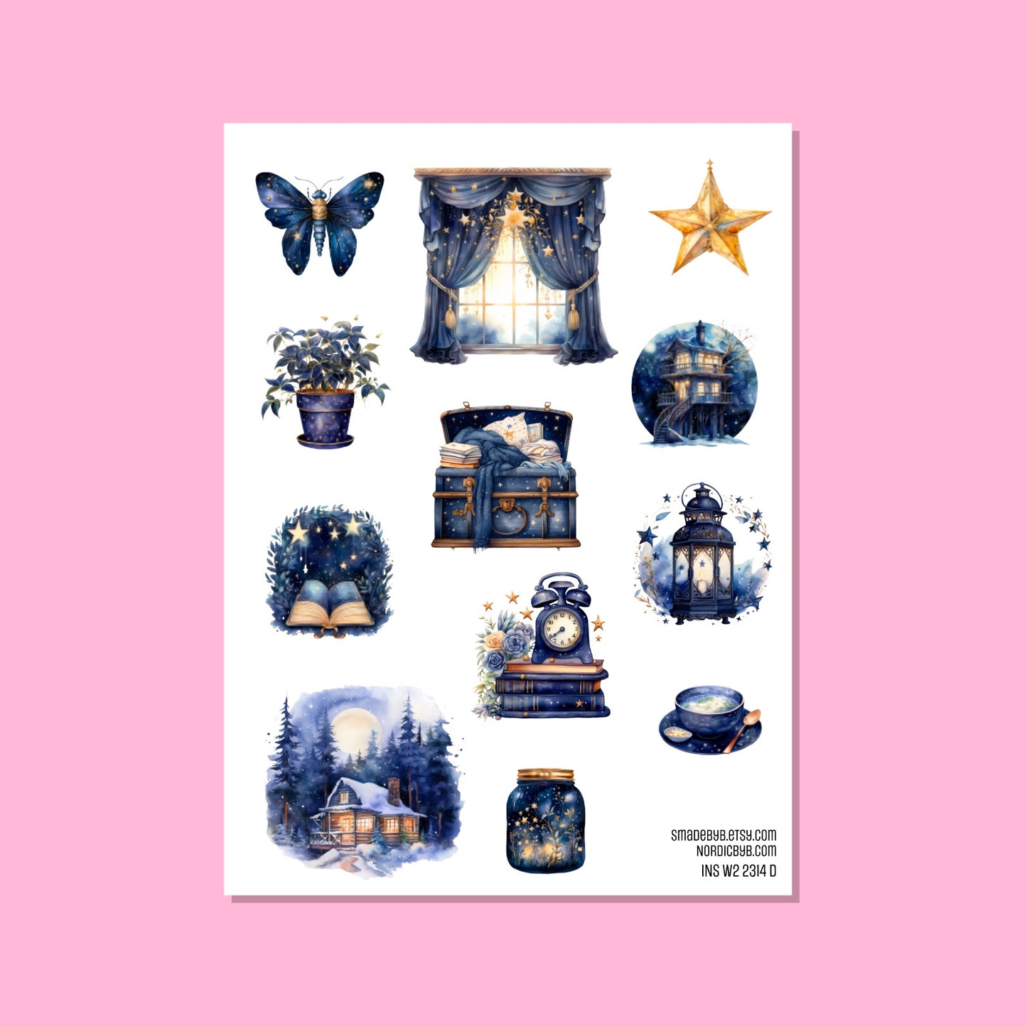 2314 INSIGHTbyB Planner Kit W2 - 4 sheets