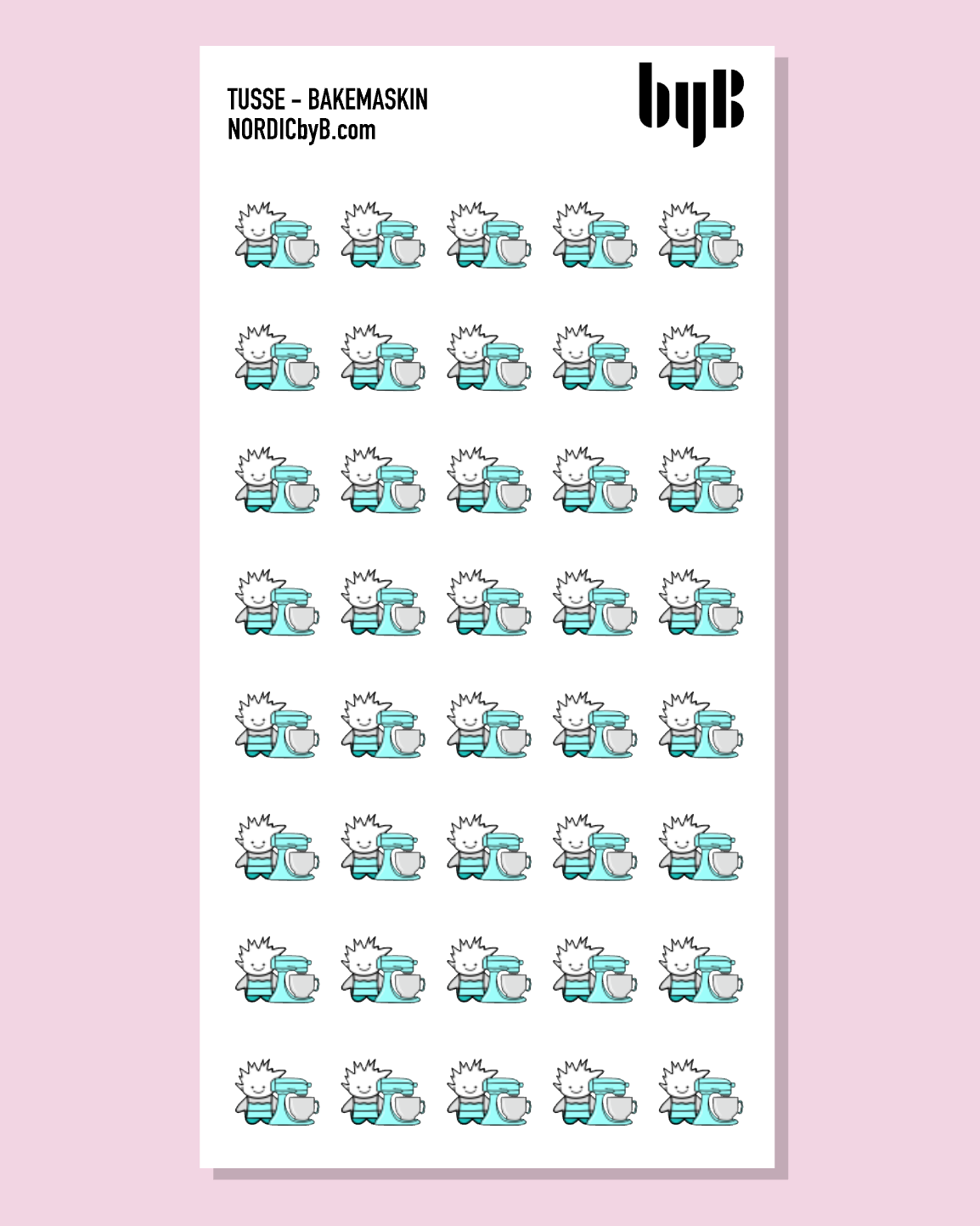 TUSSE BAKEMASKIN (ikon)