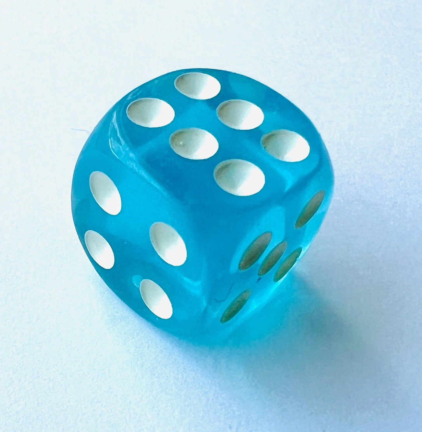 Colored Dice - 4 translucent "neon" colors - 4 pack or singles