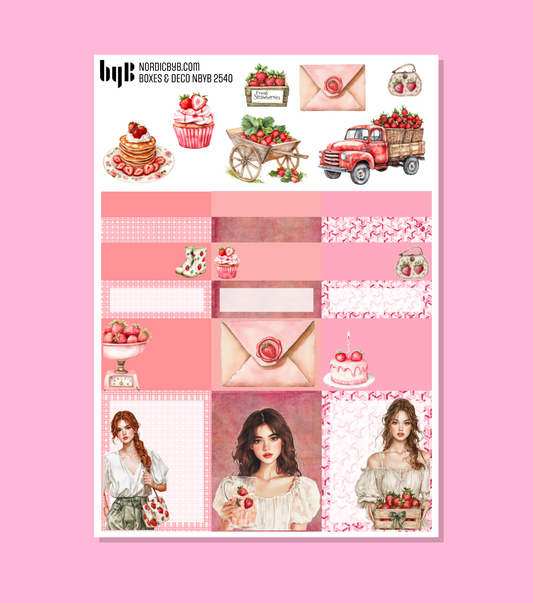 2540 BOXES & DECO STRAWBERRY