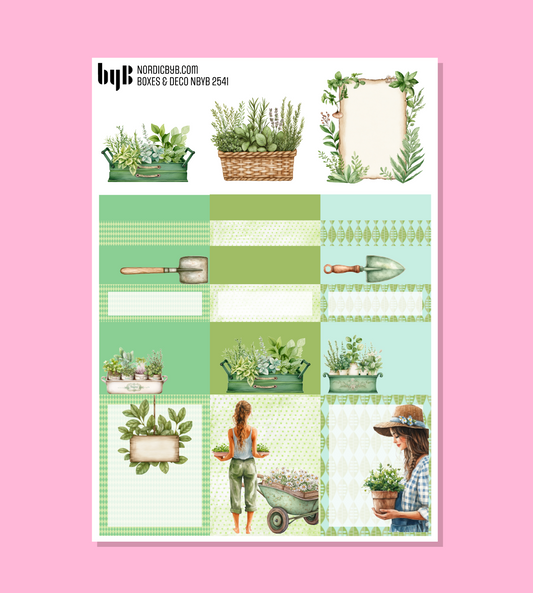 2541 BOXES & DECO GARDENING