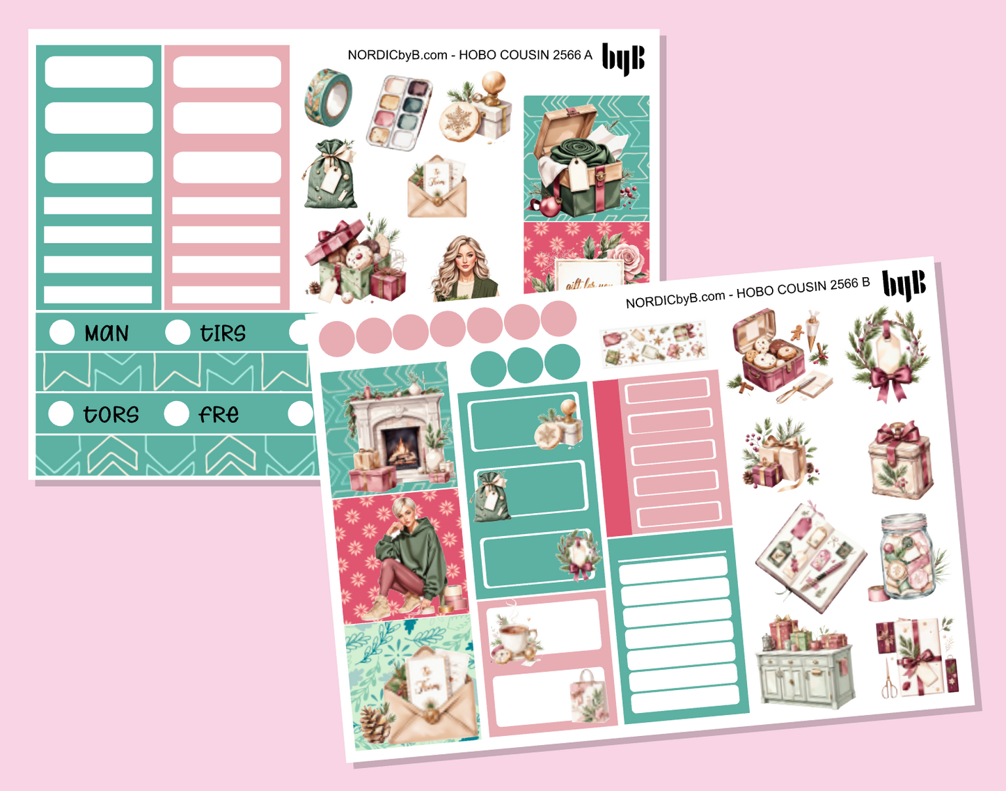 2566 Hobonichi Techo Cousin Kit - 2 ark
