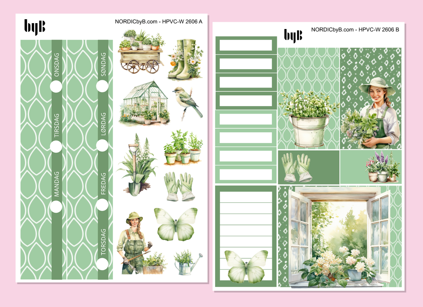 KIT 2606 - 2 SHEET KIT - HAPPY PLANNER CL.VERT.
