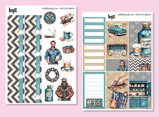 KIT 2565 - 2 SHEET KIT - HAPPY PLANNER CL.VERT.