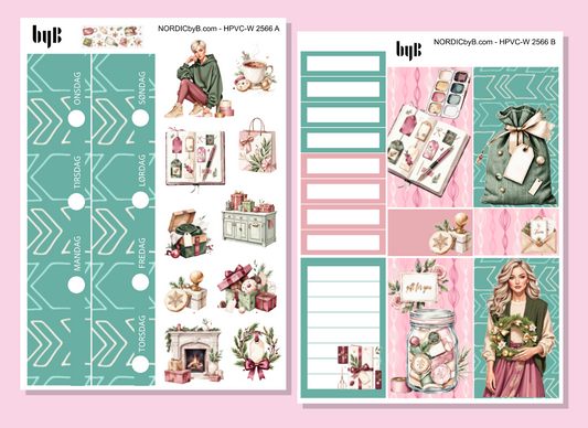 KIT 2566 - 2 SHEET KIT - HAPPY PLANNER CL.VERT.