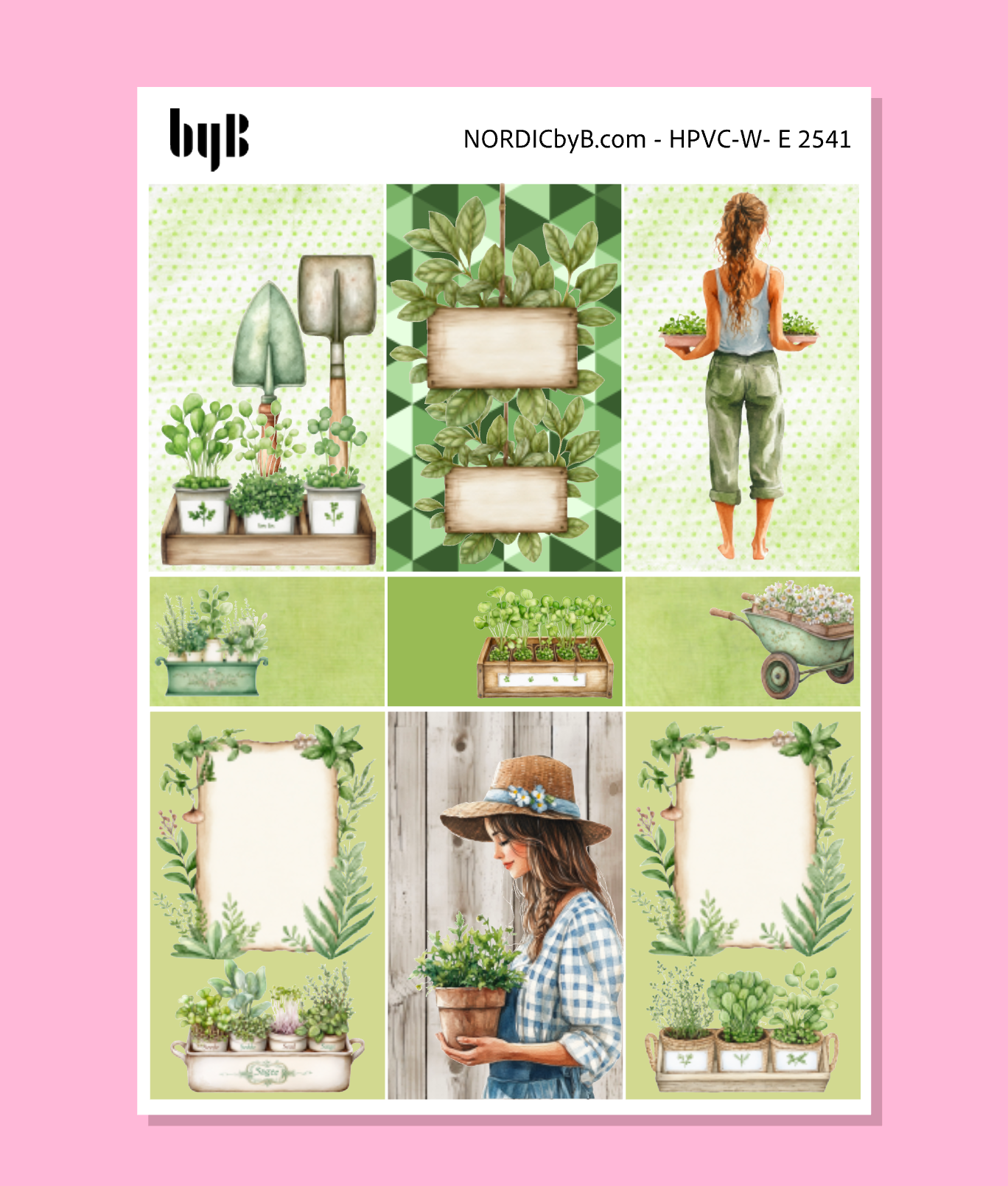 KIT 2541 WEEKLY PAGES - HAPPY PLANNER CL.VERT.