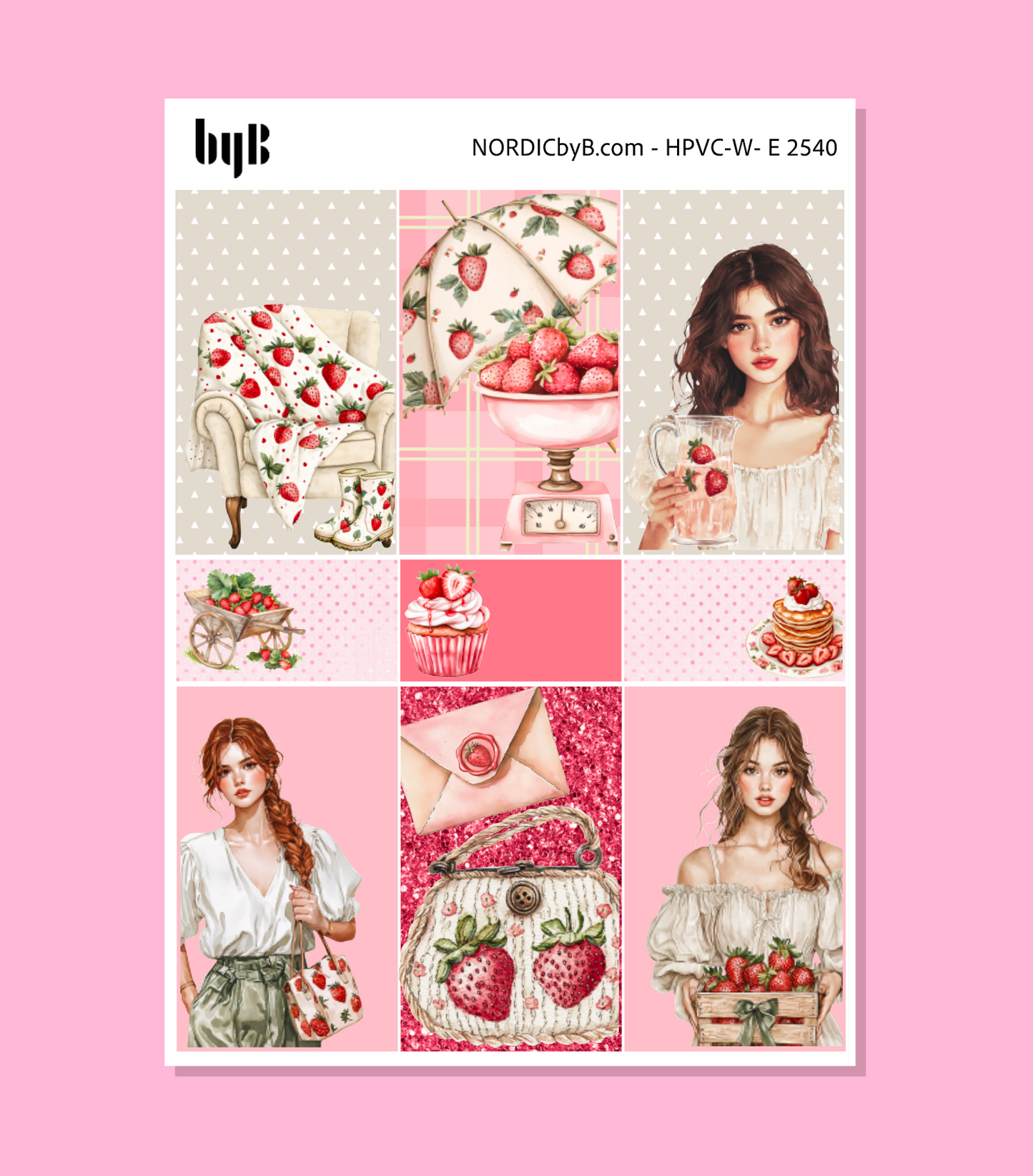 KIT 2540 WEEKLY PAGES - HAPPY PLANNER CL.VERT.