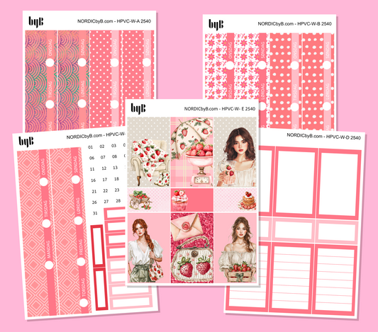 KIT 2540 WEEKLY PAGES - HAPPY PLANNER CL.VERT.