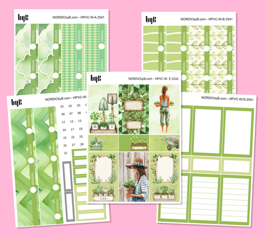 KIT 2541 WEEKLY PAGES - HAPPY PLANNER CL.VERT.