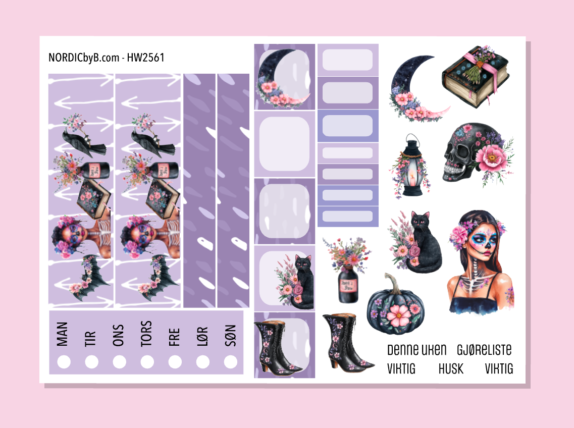 2561 Halloween Hobonichi Weeks MiniKit