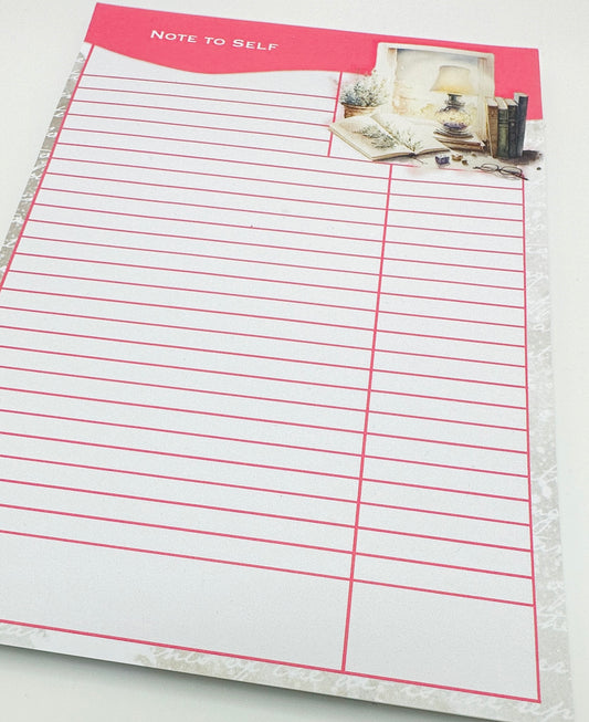NOTE TO SELF notepad A5