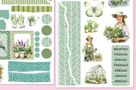 2606 Green Spring Journaling Kit - 2 ark