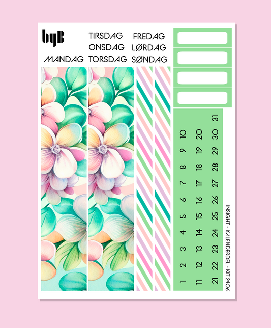 2406 INSIGHT PLANNER KALENDER-SIDE - 1 ark