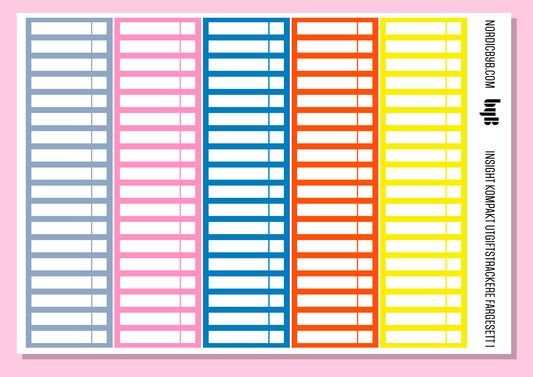 FORBRUKSETIKETTER 1 ark - INSIGHT KOMPAKT