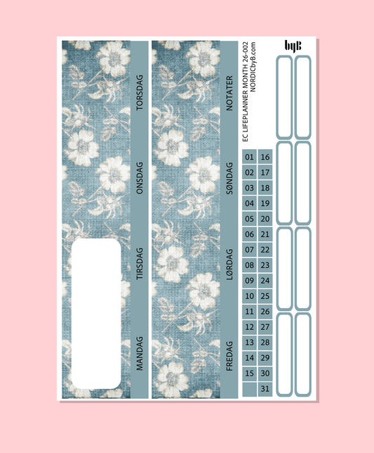 EC LIFEPLANNER MONTHLY PAGE LP M 26-002