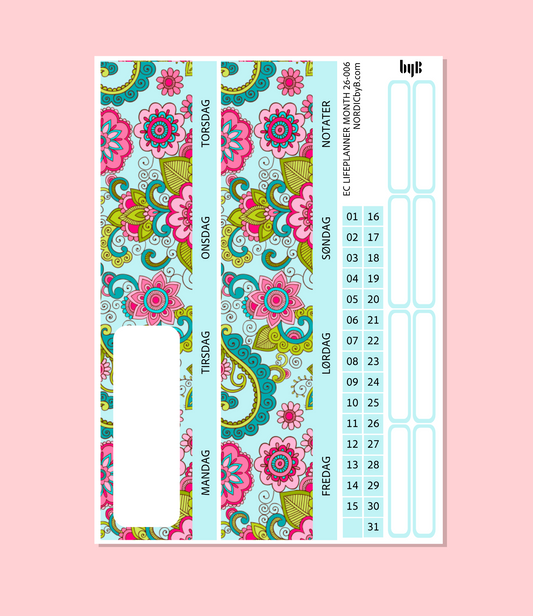 EC LIFEPLANNER MONTHLY PAGE LP M 26-006