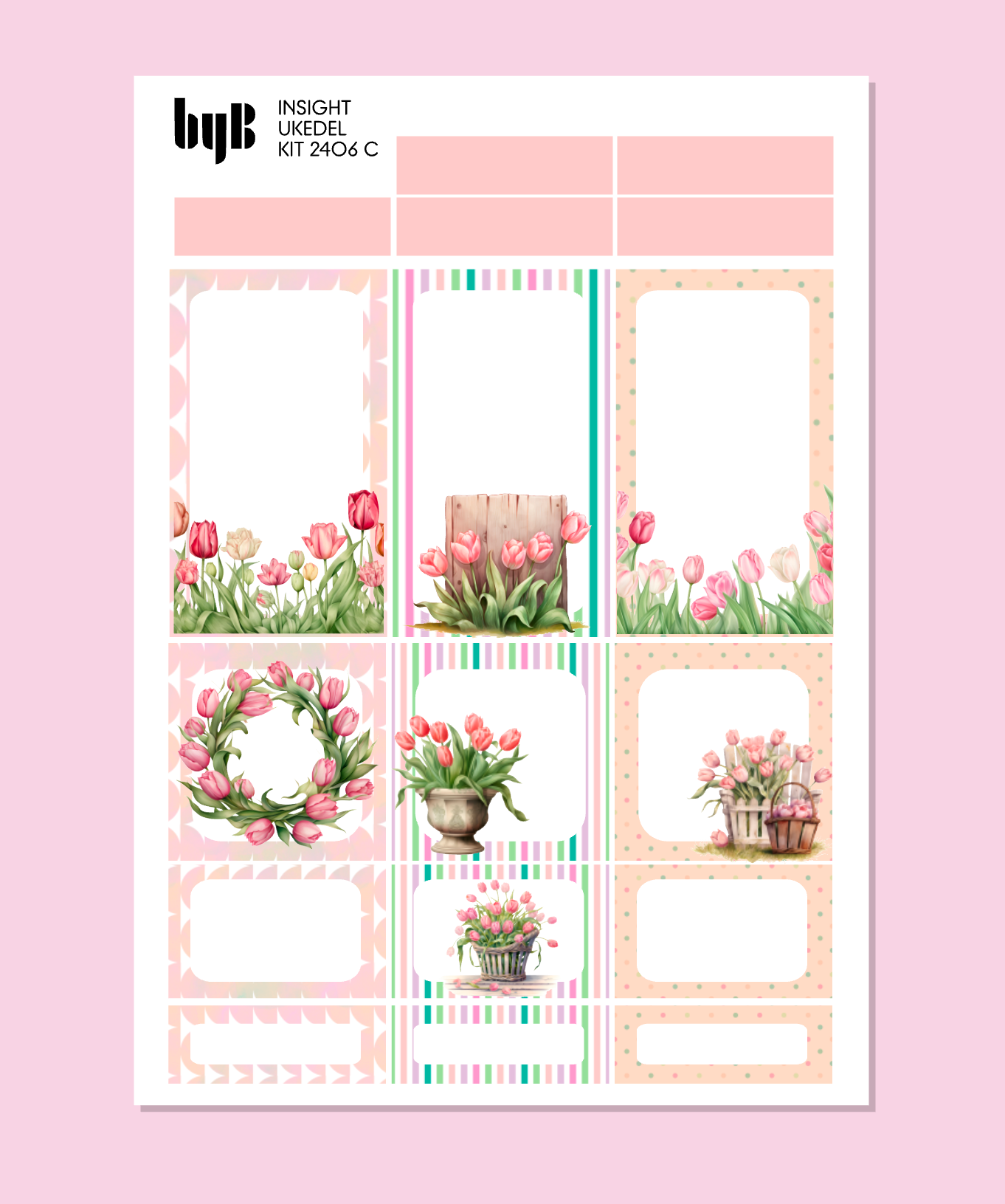 2406 INSIGHT PLANNER KIT - 3 ark