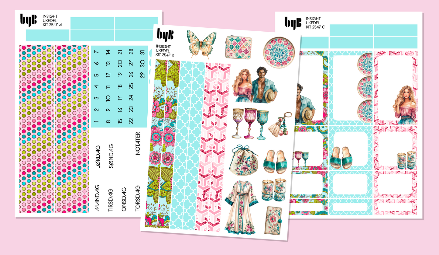 2547 INSIGHT PLANNER KIT - 3 ark