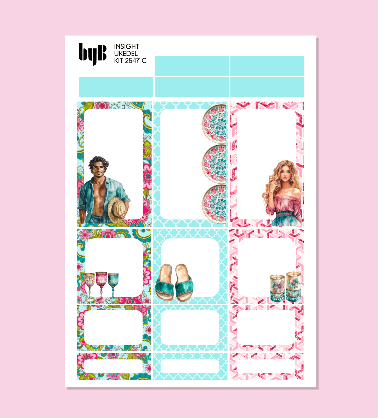 2547 INSIGHT PLANNER KIT - 3 ark