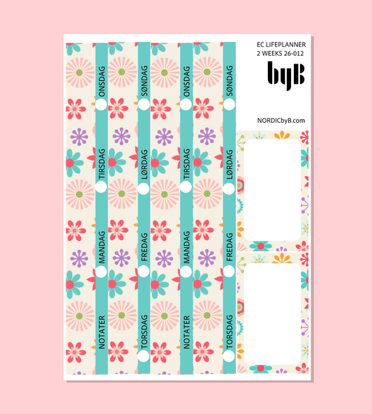EC LIFEPLANNER WEEKS PAGE (2 weeks) LP W 26-012