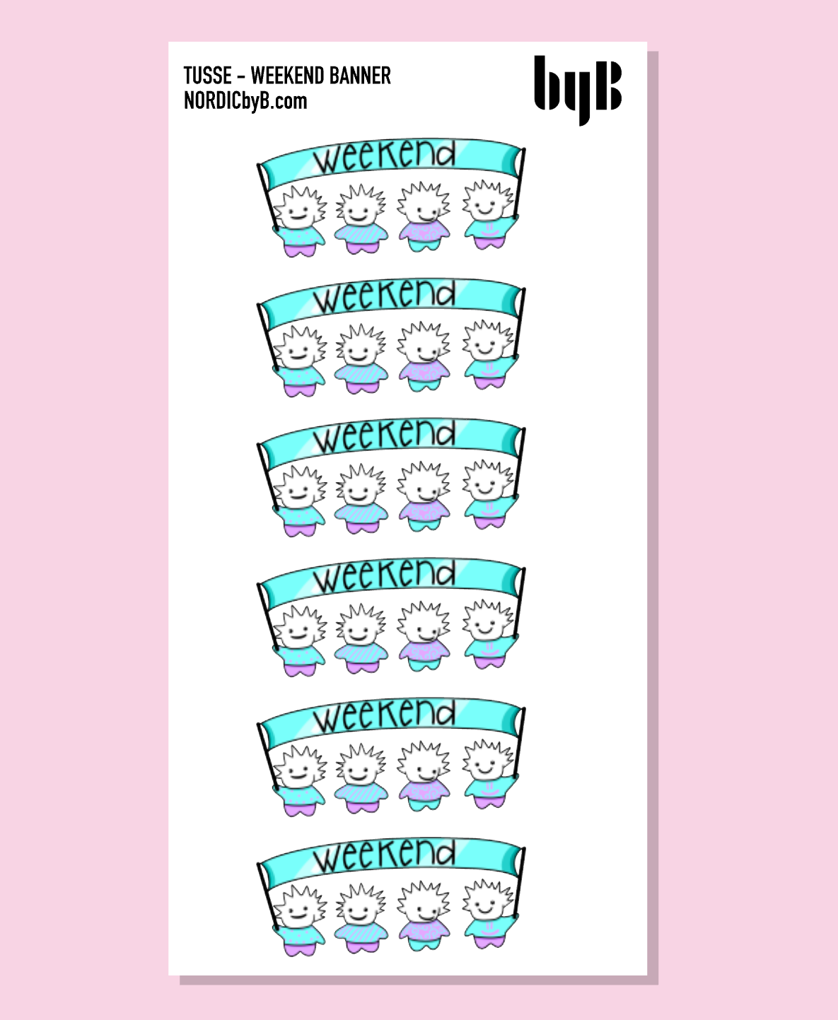 TUSSE WEEKEND BANNER (ikon)