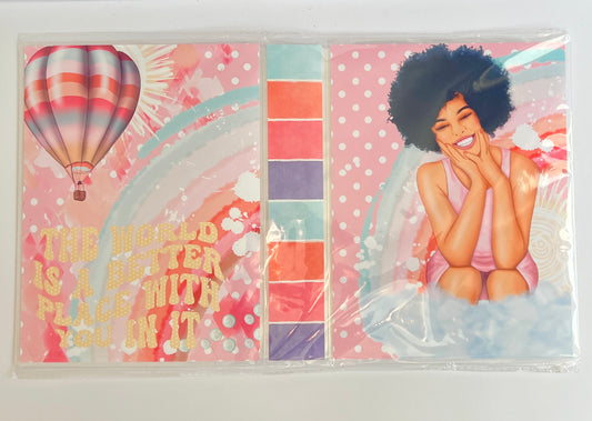 THE WORLD IS A BETTER PLACE sticker album