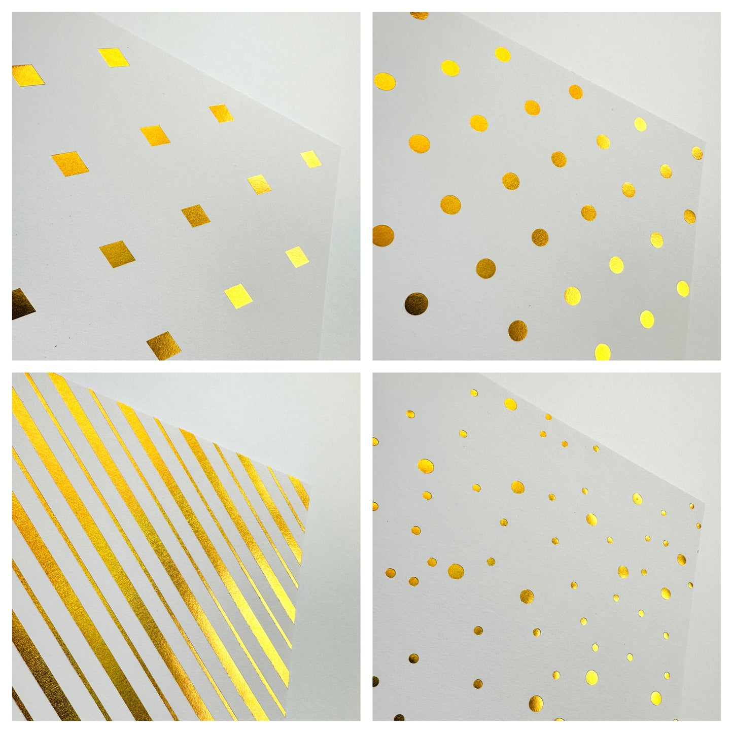 A4 PAPER PAD, design paper med holografisk effekt, 20 ark