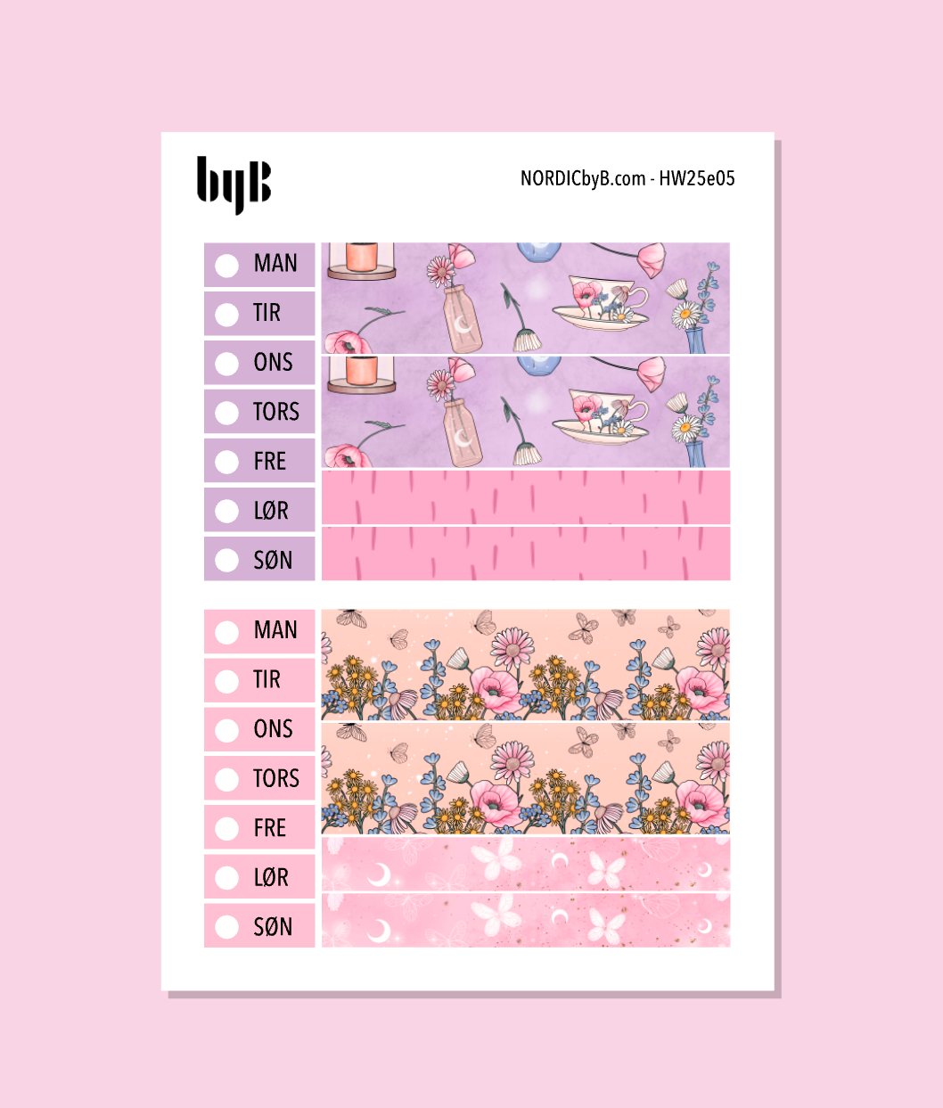 2 x Hobonichi Weeks Kit: Washi + Days