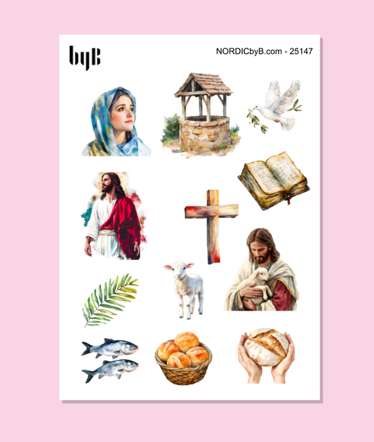 Biblical Sticker Sheet