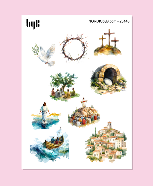 Biblical Sticker Sheet