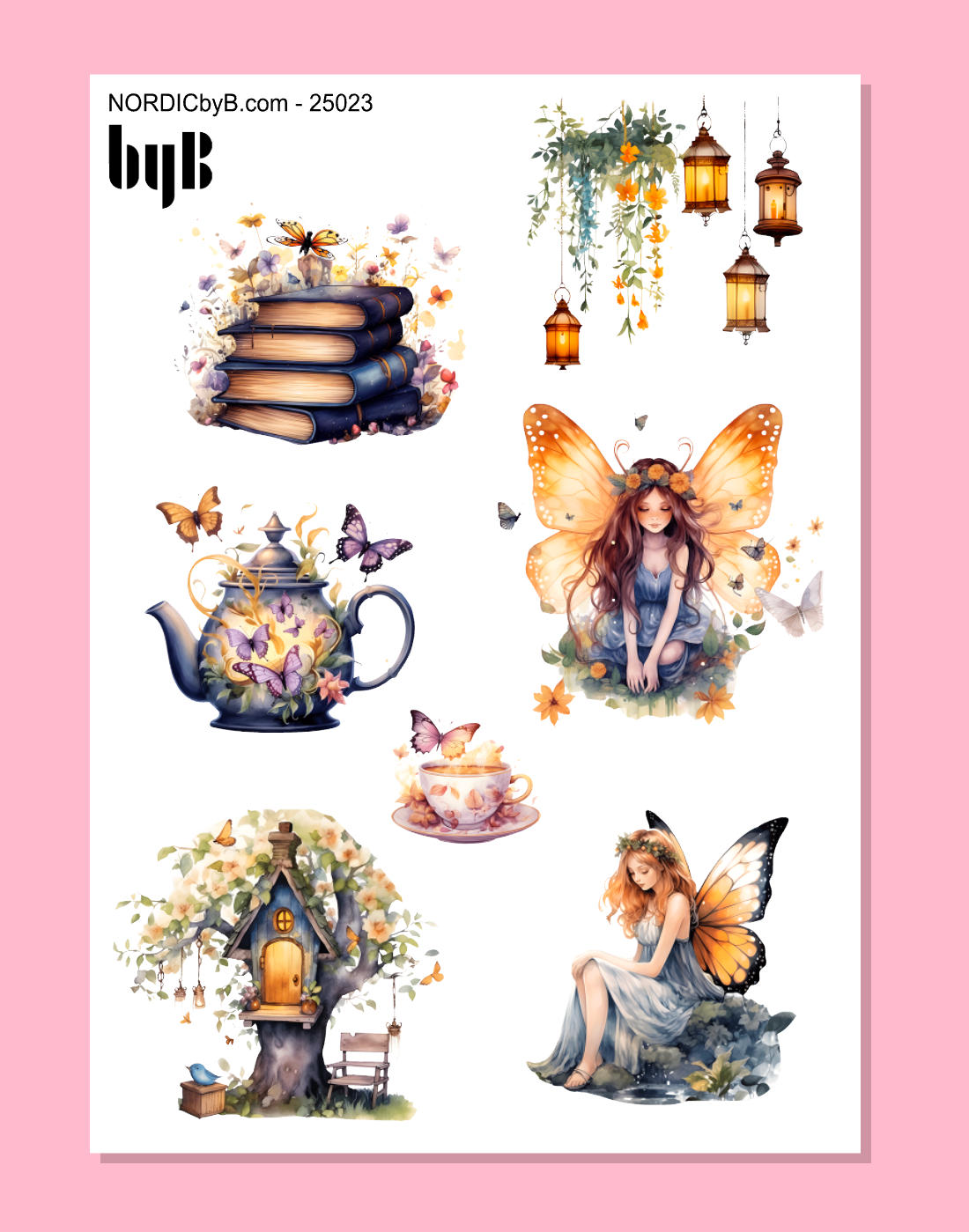 ENCHANTED Sticker Sheet