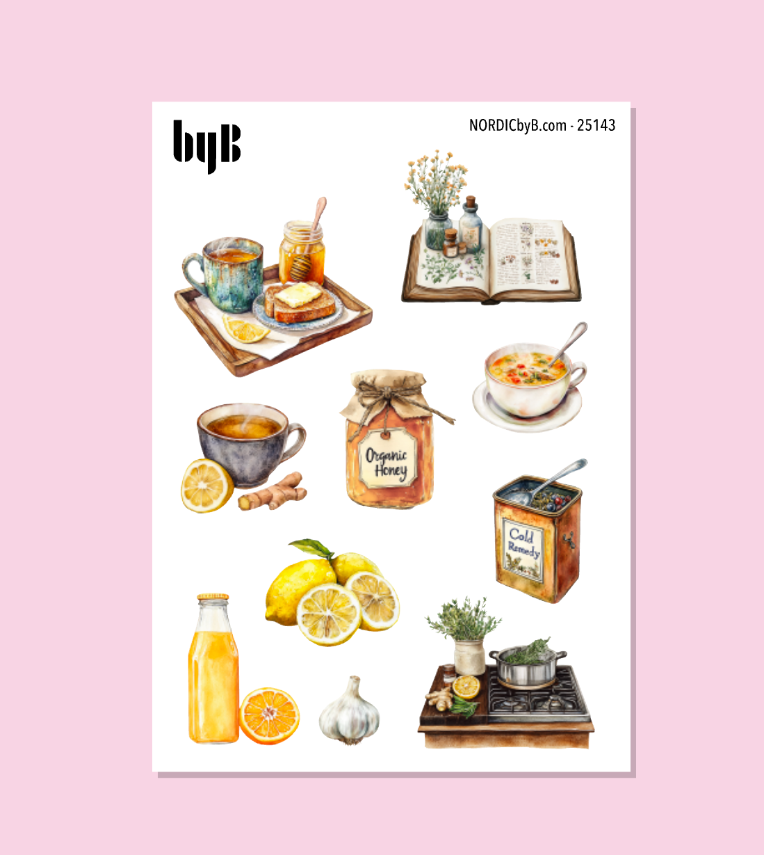 Feeling Sick Sticker Sheet