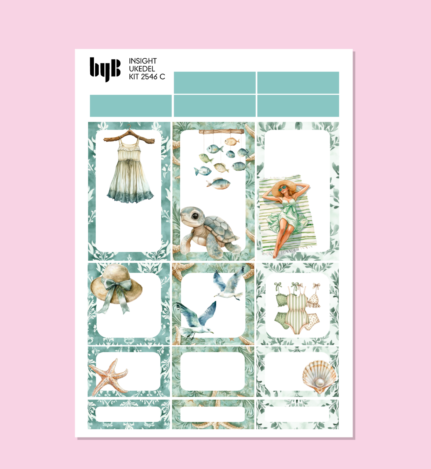 2546 INSIGHT PLANNER KIT - 3 ark