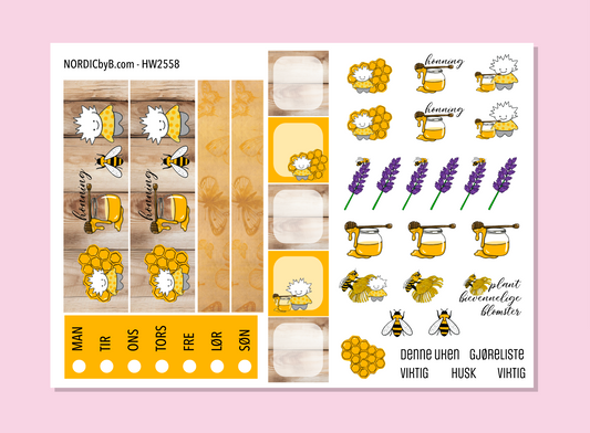 2558 Tusse Bie Hobonichi Weeks MiniKit
