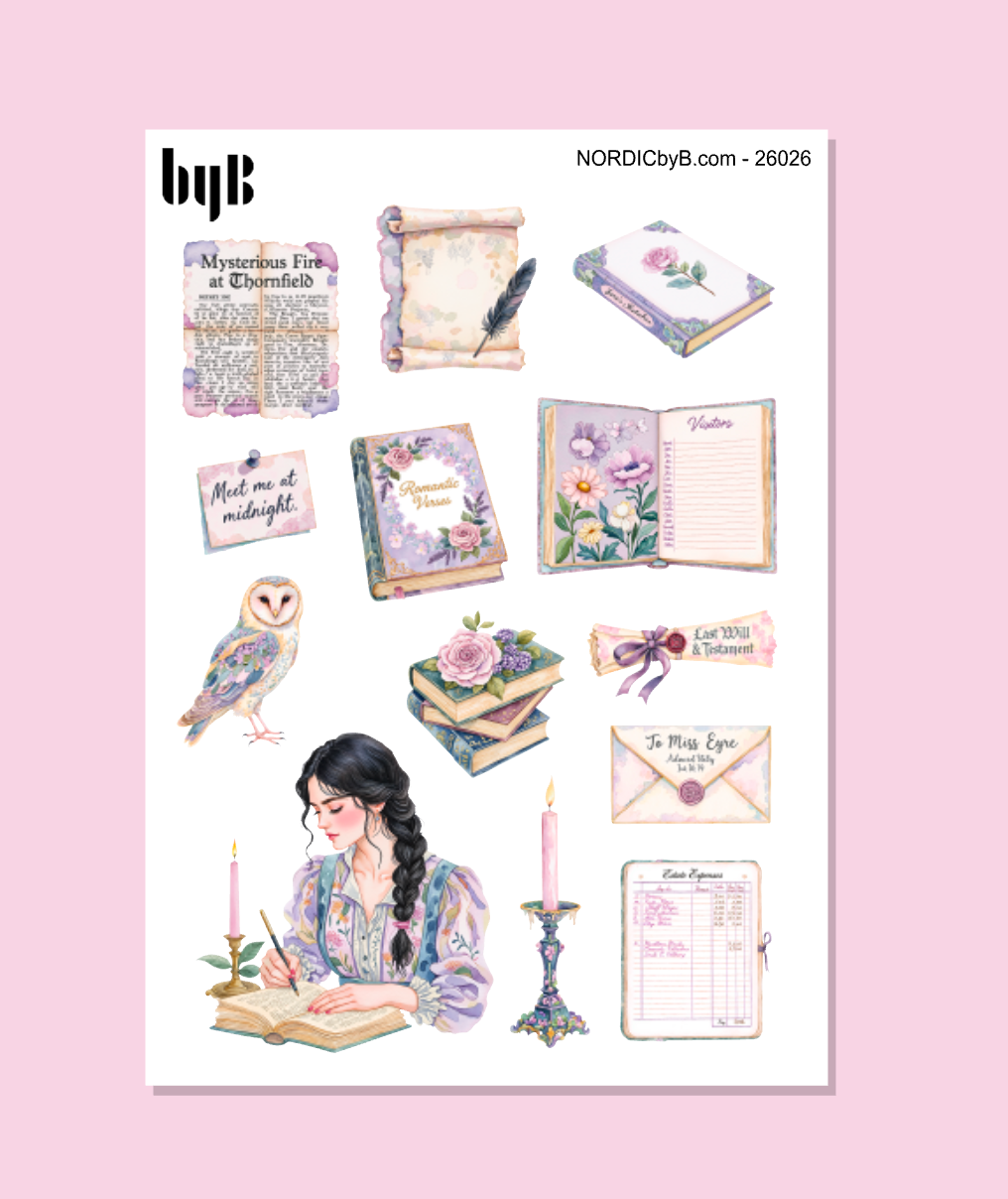 Regency Stickers - Sticker Sheet