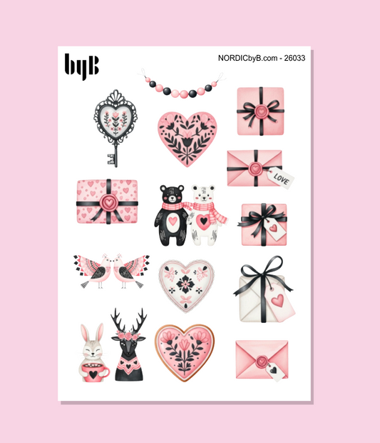 HeartArt Stickers - Sticker Sheet